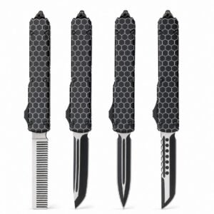Cuchillo OTF con mango texturizado Microtech UT
