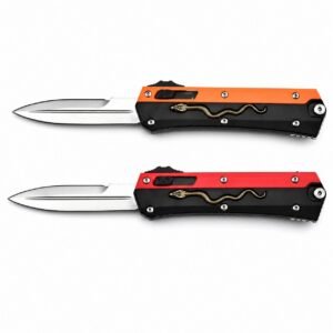 Cuchillo OTF Snake God con mango de nailon