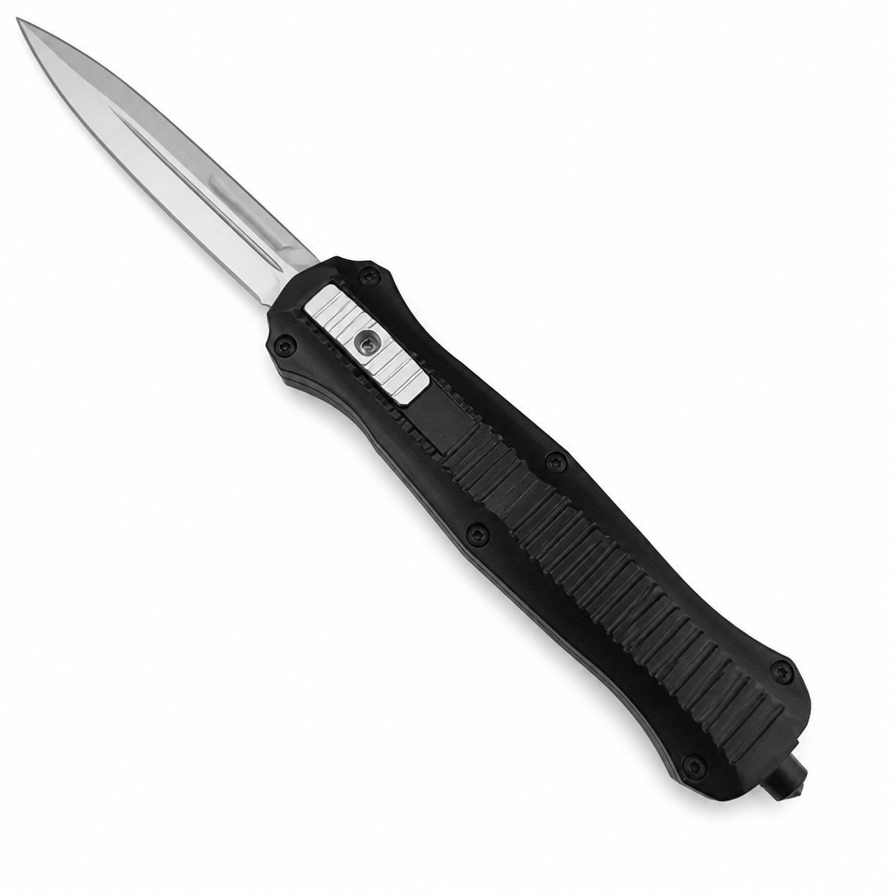 49617-main-white-clean.jpg Cuchillo Butterfly Twin Peaks Straight Out 3200 Black Sand OTF