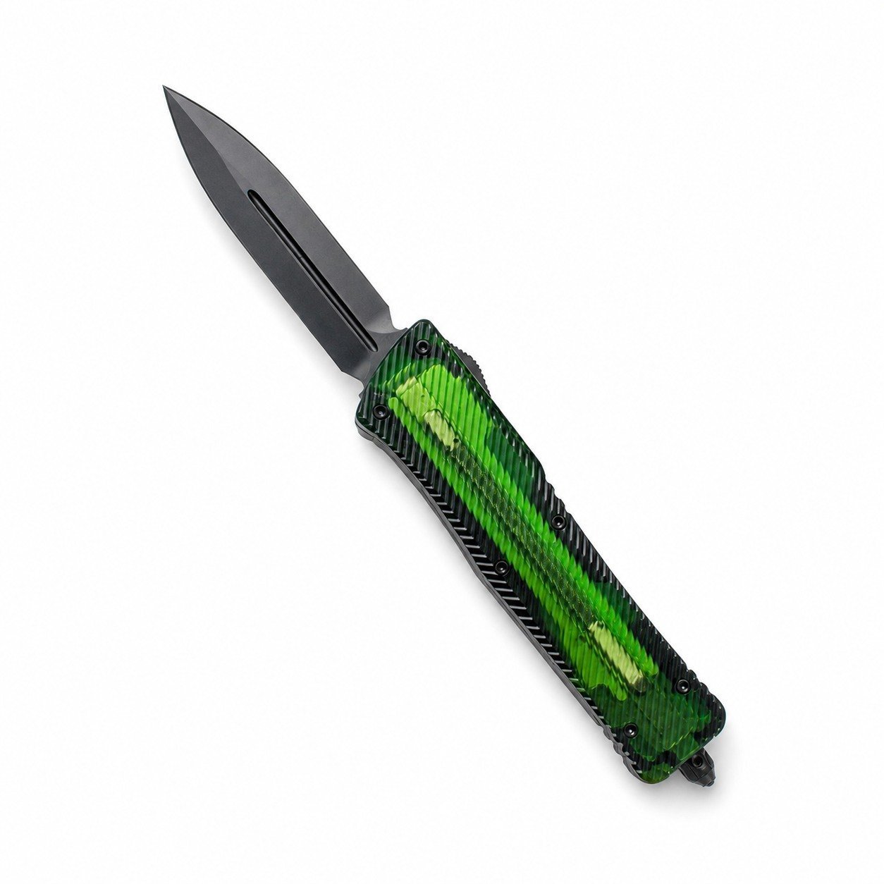 50001-main-white-clean.jpg Microtech Big Dragon es un cuchillo OTF transparente